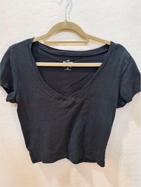 Hollister Crop Top T Shirt